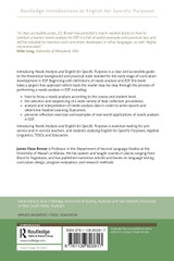 Introducing Needs Analysis and English for Specific Purposes Introducing Needs Analysis and English for Specific Purposes