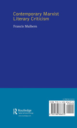 Contemporary Marxist Literary Criticism