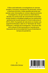 PROCESOS CREATIVOS EN INVESTIGACIÓN CUALITATIVA IV. Diario de una experiencia de formación doctoral en tiempos de pandemia PROCESOS CREATIVOS EN INVESTIGACIÓN CUALITATIVA IV. Diario de una experiencia de formación doctoral en tiempos de pandemia