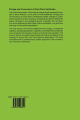 Ecology and Conservation of Great Plains Vertebrates
