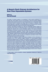 A Generic Fault-Tolerant Architecture for Real-Time Dependable Systems