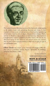 The Rhineland Mystics
