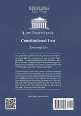 Constitutional Law, Law Essentials Constitutional Law, Law Essentials