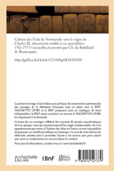 Cahiers des États de Normandie sous le règne de Cbarles IX (Éd.1891) Cahiers des États de Normandie sous le règne de Cbarles IX (Éd.1891)