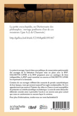 La petite encyclopédie, ou Dict. des philosophes La petite encyclopédie, ou Dict. des philosophes