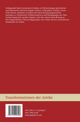 Studien zur Praxis der Übersetzung antiker Literatur Studien zur Praxis der Übersetzung antiker Literatur