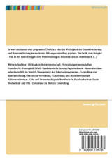 Transfersicherung (Effektivität) und Kostensicherung (Effizienz) in der betrieblichen Weiterbildung Transfersicherung (Effektivität) und Kostensicherung (Effizienz) in der betrieblichen Weiterbildung