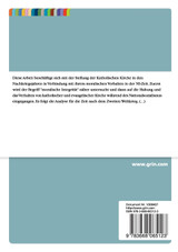 Die Rolle der katholischen Kirche in den Nachkriegsjahren und ihr moralisches Verhalten während der NS-Zeit Die Rolle der katholischen Kirche in den Nachkriegsjahren und ihr moralisches Verhalten während der NS-Zeit