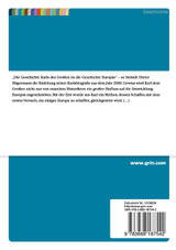 Karl der Große als „Vater Europas". Ein Mythos der Geschichtsschreibung?