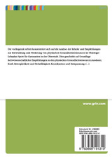 Möglichkeiten und Grenzen der Gesundheitsförderung in der Schule Möglichkeiten und Grenzen der Gesundheitsförderung in der Schule