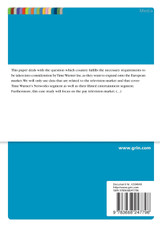 International TV Market Selection. Case Study Time Warner Inc.