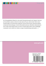 Demographischer Wandel in Deutschland Demographischer Wandel in Deutschland