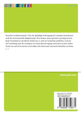 Über das Zusammenspiel von Denken, Sprechen und Schreiben bei Kleist