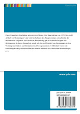 Der Bauernkrieg von 1525. Die zwölf Artikel von Memmingen Der Bauernkrieg von 1525. Die zwölf Artikel von Memmingen