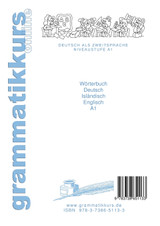 Wörterbuch Deutsch - Isländisch - Englisch Niveau A1