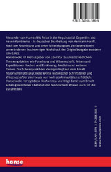 Alexander von Humboldts Reise in die Aequinoctial-Gegenden des neuen Kontinents Alexander von Humboldts Reise in die Aequinoctial-Gegenden des neuen Kontinents