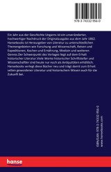 Ein Jahr aus der Geschichte Ungarns