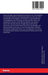 Untersuchungen über das griechische Drama Untersuchungen über das griechische Drama