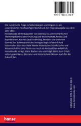 Die rumänische Frage in Siebenbürgen und Ungarn Die rumänische Frage in Siebenbürgen und Ungarn