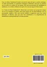 Lettres de Marie Bashkirtseff Lettres de Marie Bashkirtseff