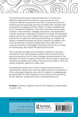 Teaching English Grammar to Speakers of Other Languages