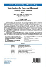 Twenty-Seventh Symposium on Biotechnology for Fuels and Chemicals