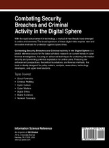 Combating Security Breaches and Criminal Activity in the Digital Sphere Combating Security Breaches and Criminal Activity in the Digital Sphere