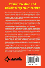 Communication and Relationship Maintenance