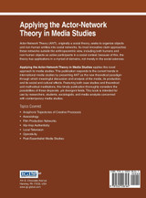 Applying the Actor-Network Theory in Media Studies Applying the Actor-Network Theory in Media Studies