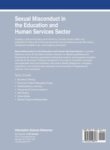 Sexual Misconduct in the Education and Human Services Sector