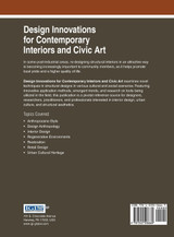 Design Innovations for Contemporary Interiors and Civic Art Design Innovations for Contemporary Interiors and Civic Art