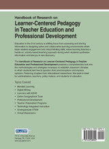 Handbook of Research on Learner-Centered Pedagogy in Teacher Education and Professional Development Handbook of Research on Learner-Centered Pedagogy in Teacher Education and Professional Development