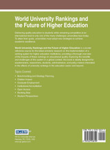 World University Rankings and the Future of Higher Education World University Rankings and the Future of Higher Education