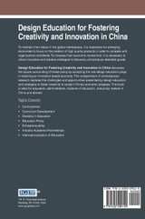 Design Education for Fostering Creativity and Innovation in China Design Education for Fostering Creativity and Innovation in China
