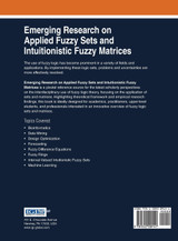 Emerging Research on Applied Fuzzy Sets and Intuitionistic Fuzzy Matrices