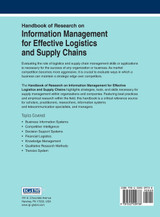 Handbook of Research on Information Management for Effective Logistics and Supply Chains Handbook of Research on Information Management for Effective Logistics and Supply Chains