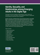 Identity, Sexuality, and Relationships among Emerging Adults in the Digital Age Identity, Sexuality, and Relationships among Emerging Adults in the Digital Age