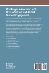 Challenges Associated with Cross-Cultural and At-Risk Student Engagement