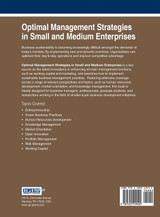 Optimal Management Strategies in Small and Medium Enterprises Optimal Management Strategies in Small and Medium Enterprises