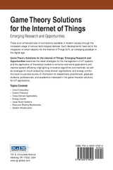 Game Theory Solutions for the Internet of Things Game Theory Solutions for the Internet of Things