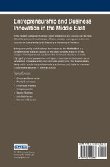 Entrepreneurship and Business Innovation in the Middle East Entrepreneurship and Business Innovation in the Middle East