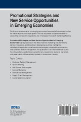 Promotional Strategies and New Service Opportunities in Emerging Economies