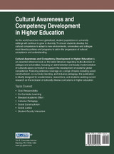 Cultural Awareness and Competency Development in Higher Education Cultural Awareness and Competency Development in Higher Education