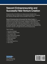 Nascent Entrepreneurship and Successful New Venture Creation Nascent Entrepreneurship and Successful New Venture Creation