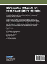 Computational Techniques for Modeling Atmospheric Processes