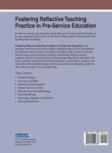 Fostering Reflective Teaching Practice in Pre-Service Education