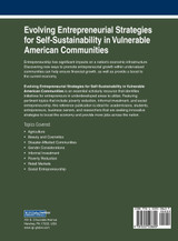 Evolving Entrepreneurial Strategies for Self-Sustainability in Vulnerable American Communities