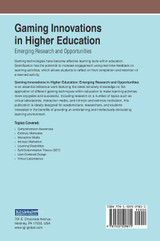 Gaming Innovations in Higher Education