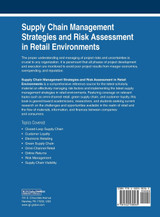 Supply Chain Management Strategies and Risk Assessment in Retail Environments