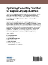 Optimizing Elementary Education for English Language Learners